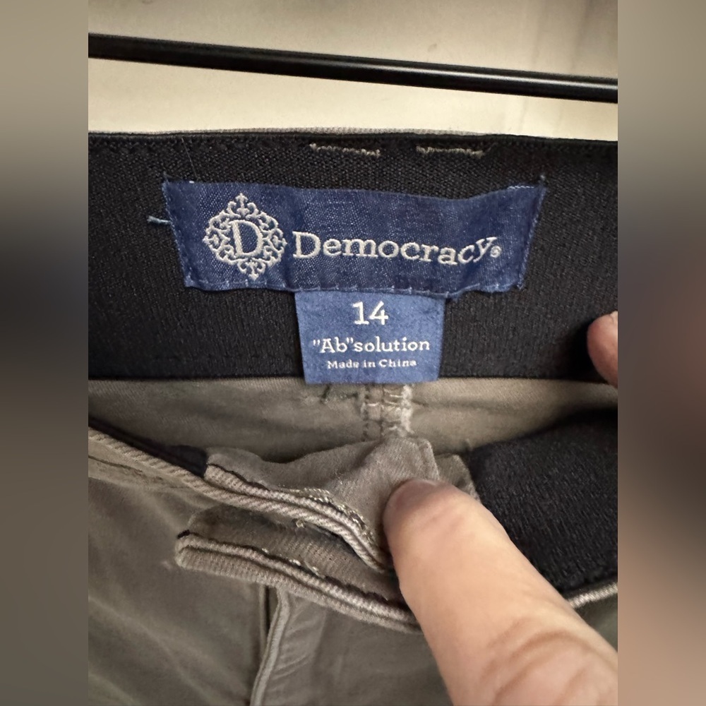 Democracy Absolution Lace Trimmed Cargo Pants - Picture 3 of 10